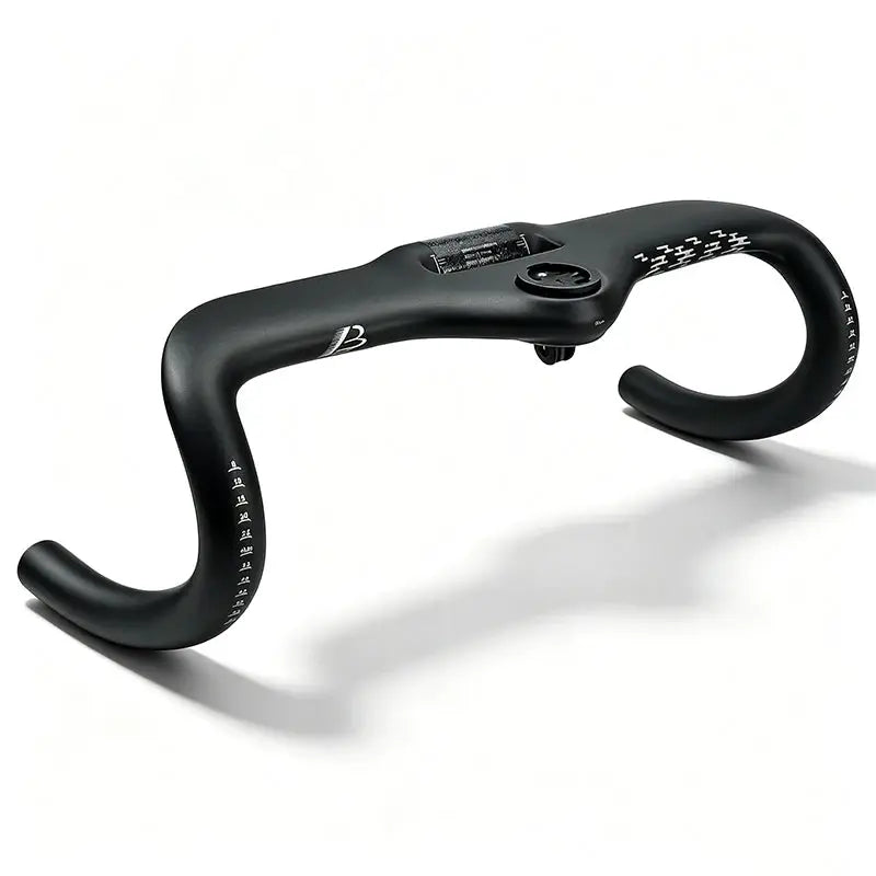 BALUGOE All Carbon Road Bicycle Handle SGS Professional Competition Level Bicycle Handlebar All Internal Cables Bike Handle Bar by InterCyprus Trading Ltd