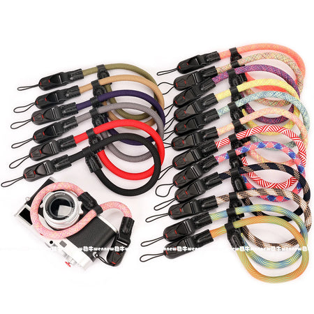 Nylon Rope Sling Camera Strap - Quick Release for Fujifilm, Sony, Nikon