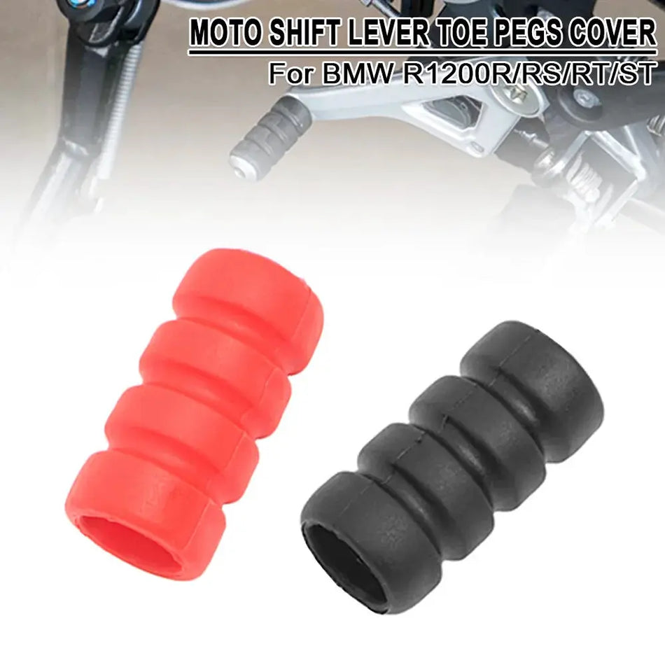 R1200GS Motorcycle Gear Shift Shifter Lever Foot Pad Pedal Toe Pegs Cover For BMW GS1200 F800GS ADV F800R F800GT R9T R1200 RT by InterCyprus Trading Ltd