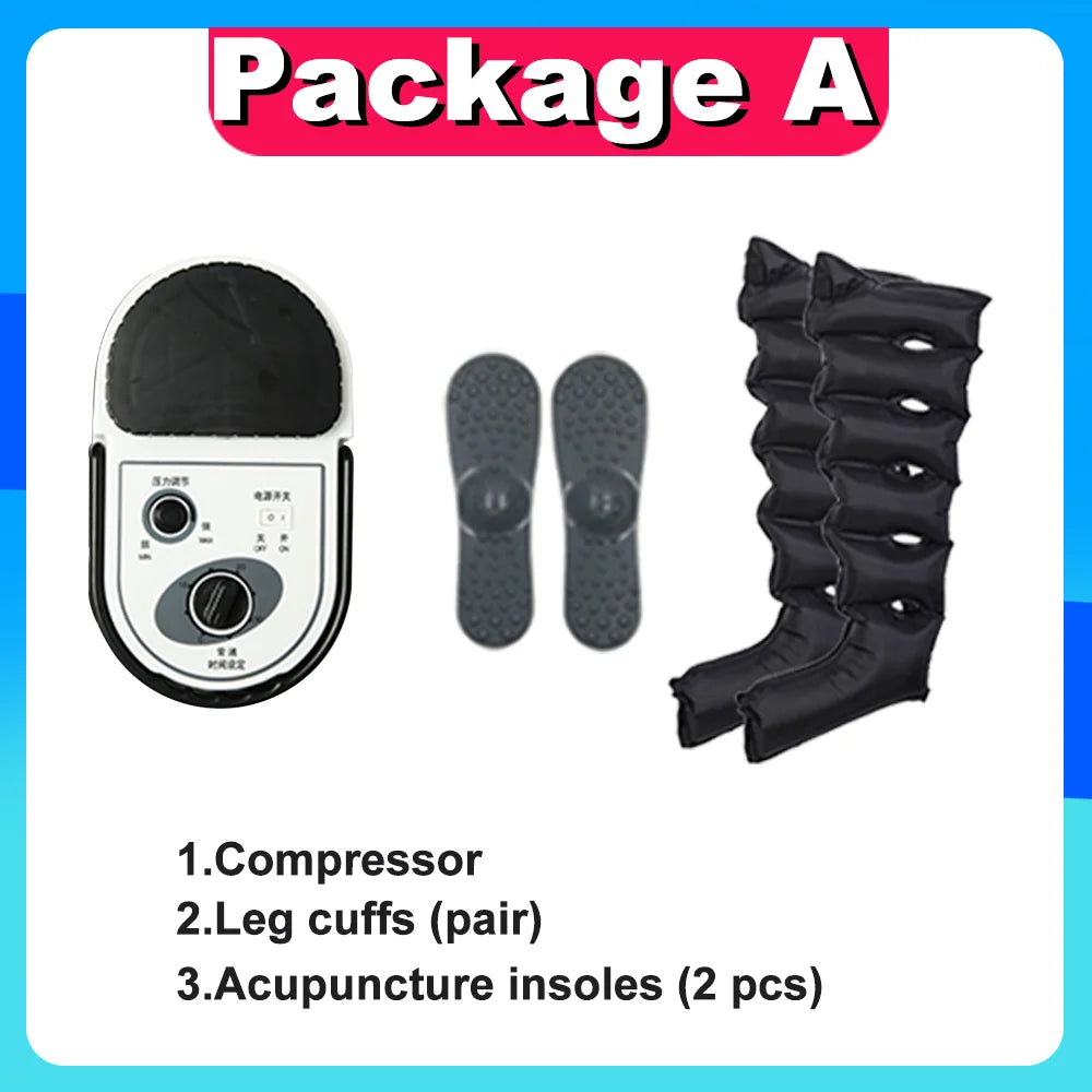 Thigh Air Compression Massager &ndash; Varicose Vein Relief Package A / Mexico / 220V