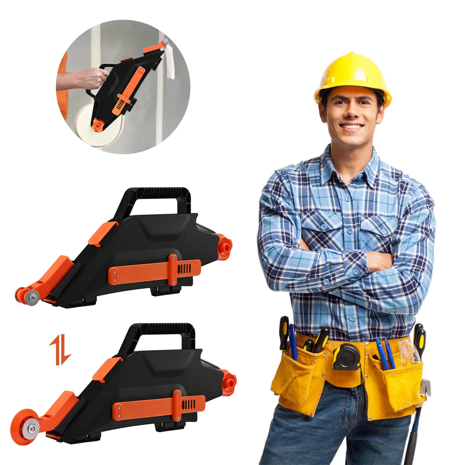 Kipsilevyliiman jakelija ja tiivistysliitostyökalu