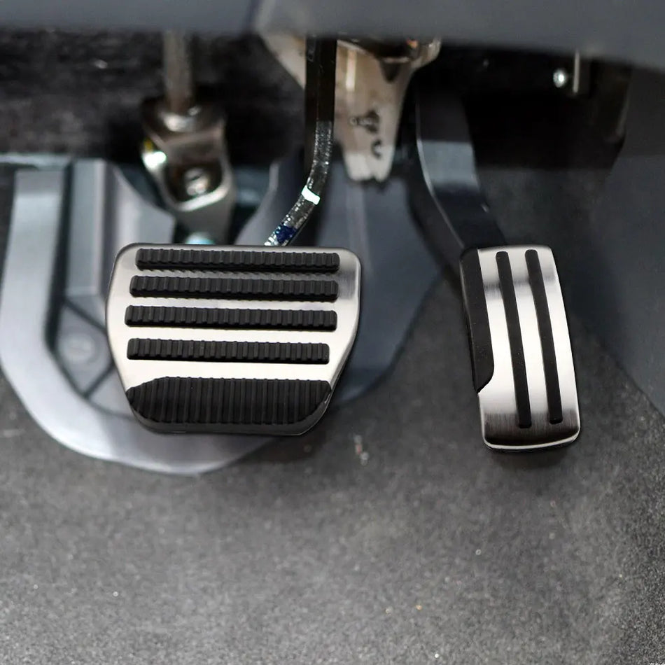 Nissan XTrail T31 AT MT капак за педал от неръждаема стомана и гума