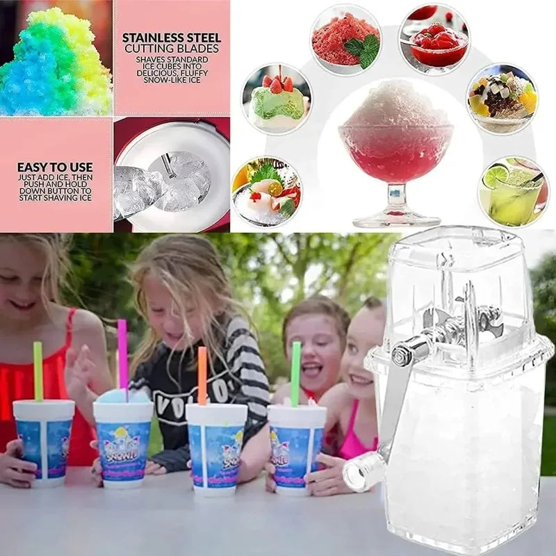 Portable Stainless Steel Manual Ice Crusher