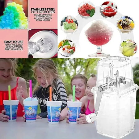 Portable Stainless Steel Manual Ice Crusher