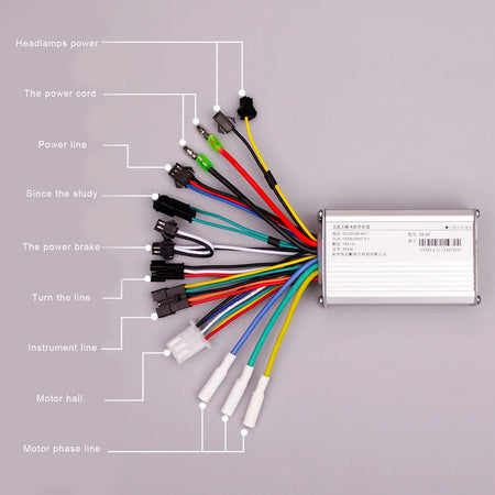 250W/350W Electric Bicycle Controller &ndash; Waterproof Display