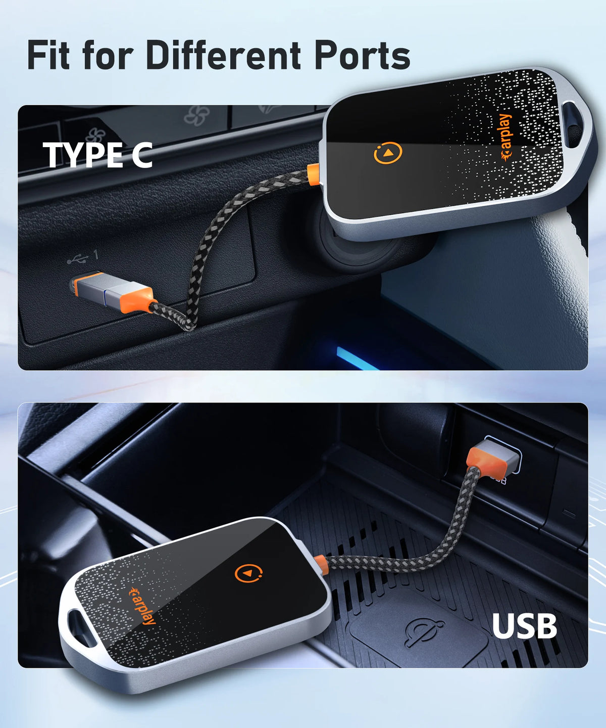 Mini C3 CarPlay Adapter &ndash; Wireless CarPlay and Android Auto