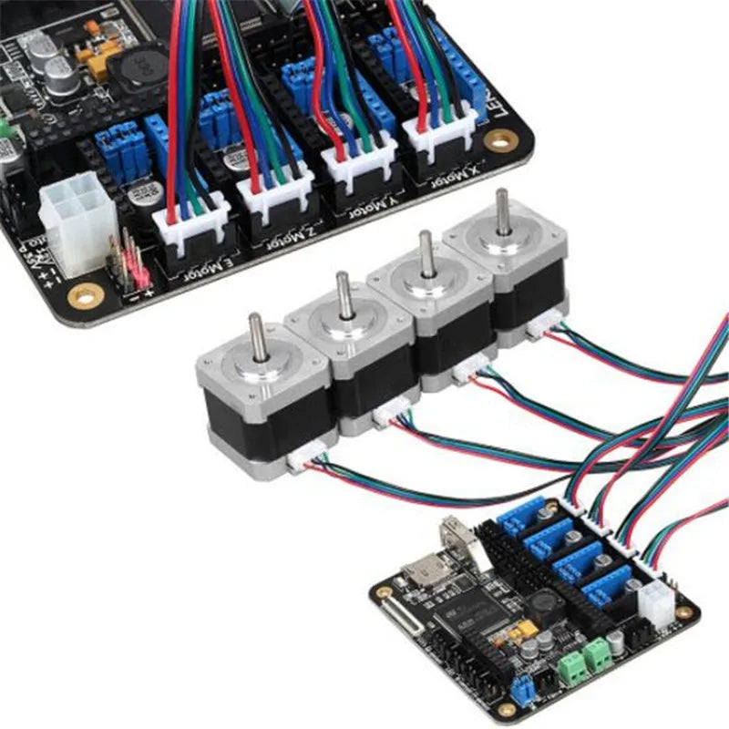 NEMA 17 Stepper Motor Cable Set &ndash; Reliable Connectivity for 3D Printing