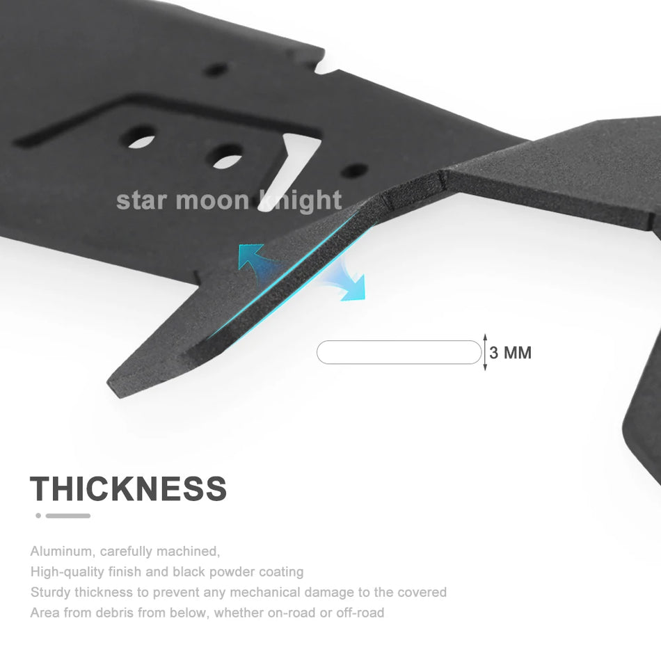 BMW R 1300 GS Adventure kardāna mājokļa aizsargpārsegs, apakšējā vadības plāksne piederums