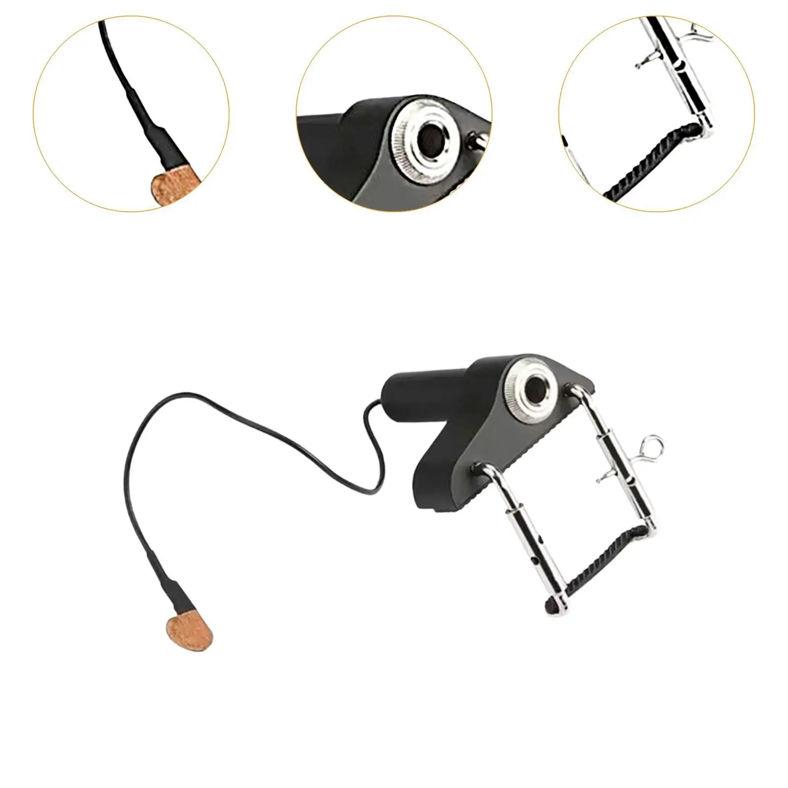 Violin Piezo Transducer Pickup - Easy to Use and Install