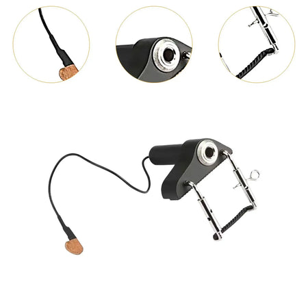Violin Piezo Transducer Pickup - Easy to Use and Install