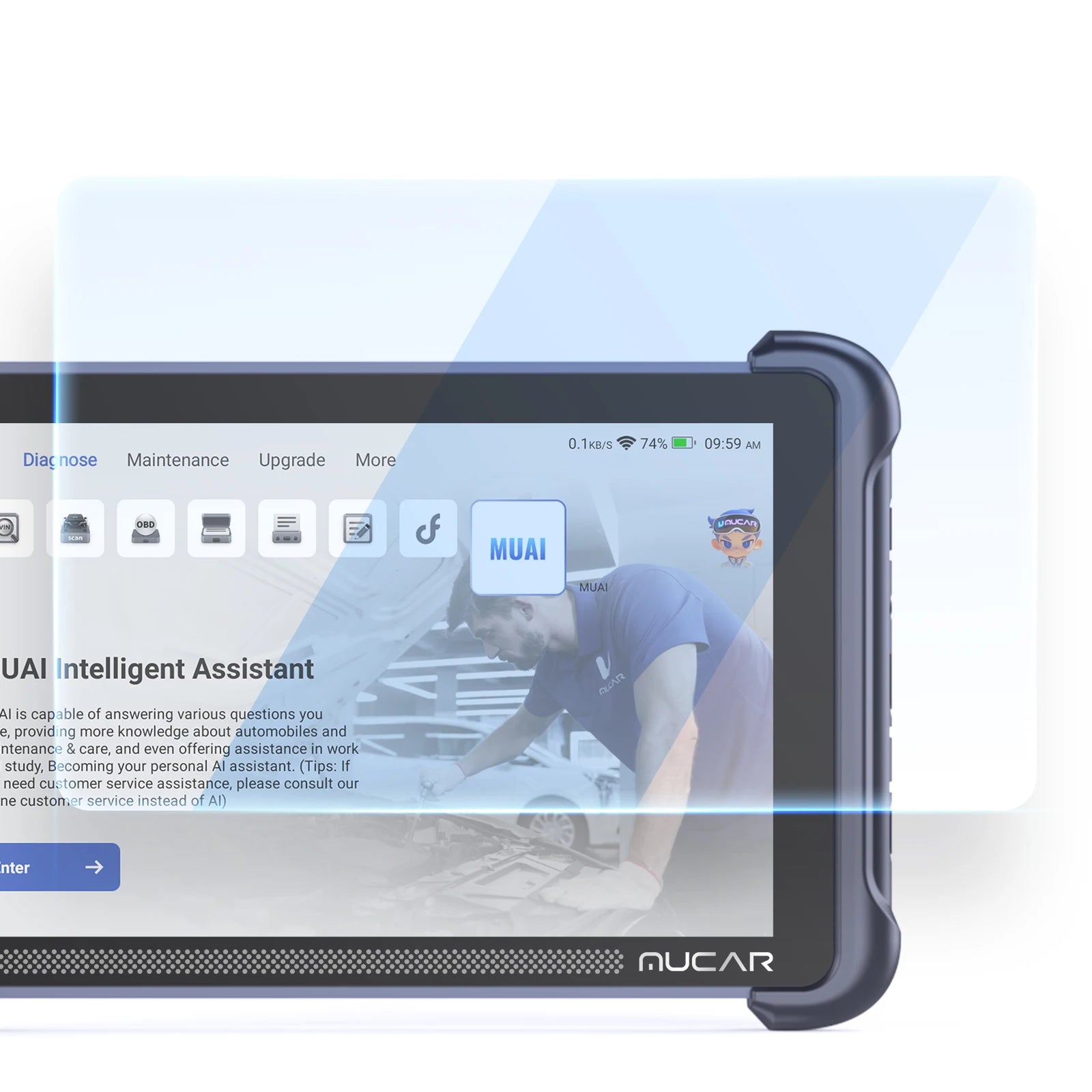 Thinkcar 8 Inch Screen Protector - Scratch Resistant