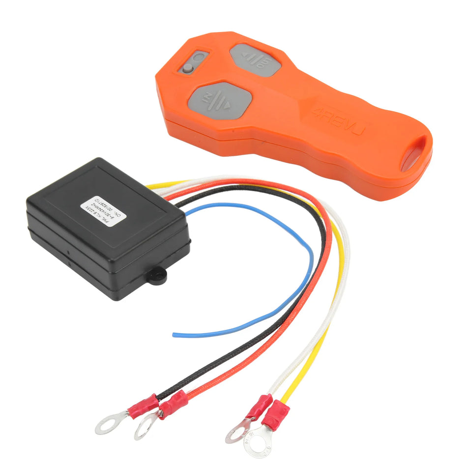 ATV Veoauto Traadita Winch Kaugjuhtimispult Komplekt Veekindla Vastuvõtjaga 434MHz