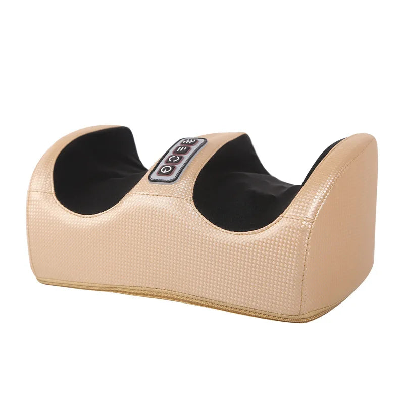 Hmeily Electric Foot Massager &ndash; Heating Shiatsu Kneading Gold / US Plug
