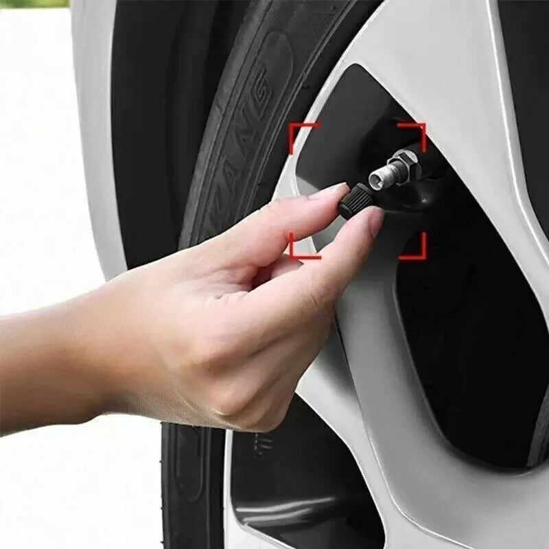 QMZ01-8 8 Pcs Tire Valve Stem Caps &ndash; Universal Protection