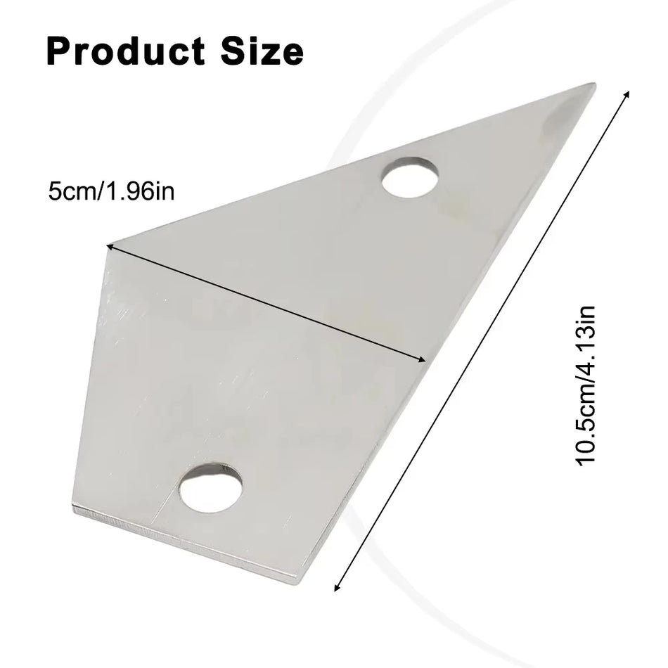 Miwayer Guitar Fret Rocker Level Tool - Stainless Steel