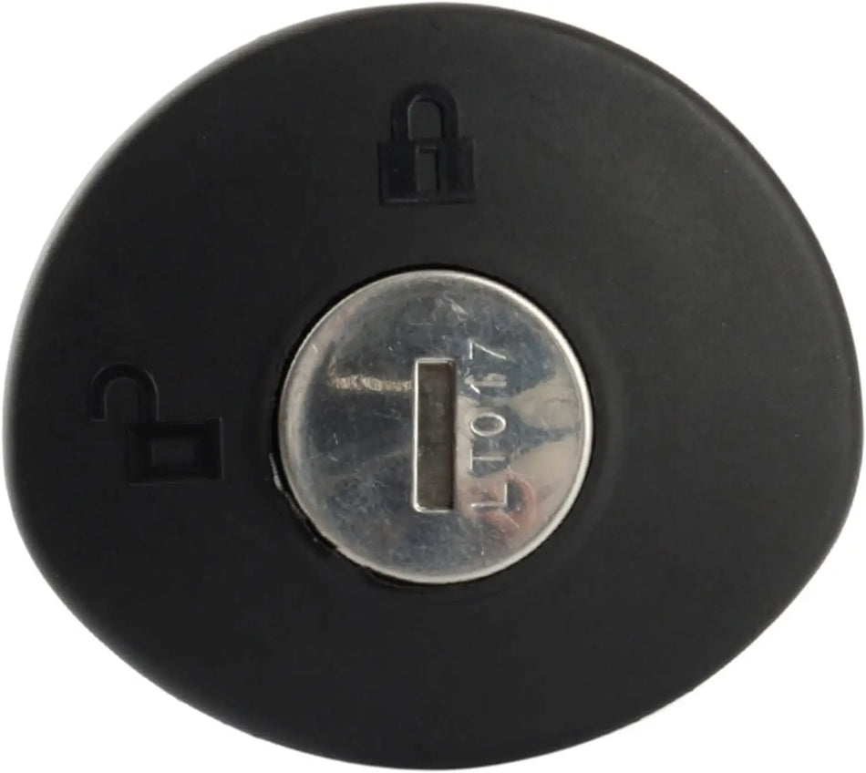 Locking Gas Tank Plug Cover Metal and Plastic for Ford Focus