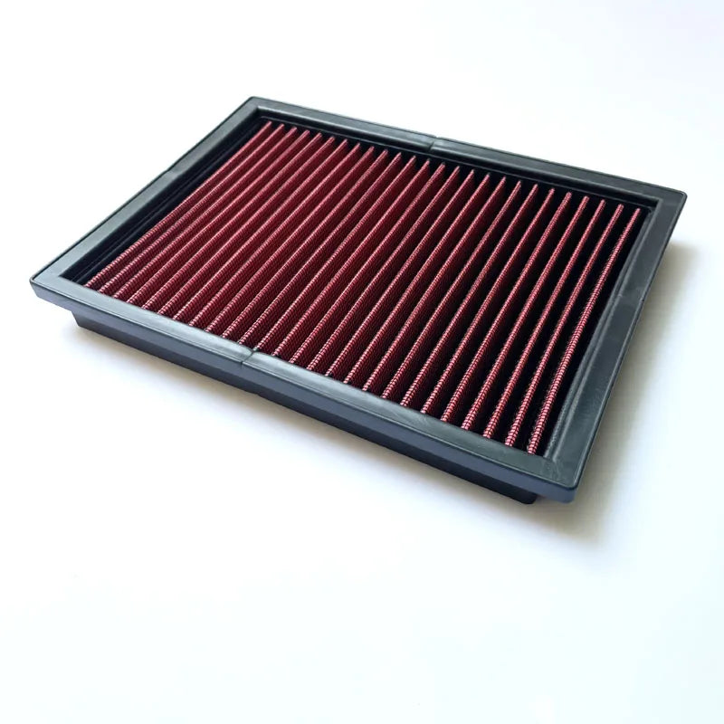 Air Filter For BMW Z4 2.2L And 2.5L Engines Red Black Nonwoven Fabric High Flow Washable Reusable