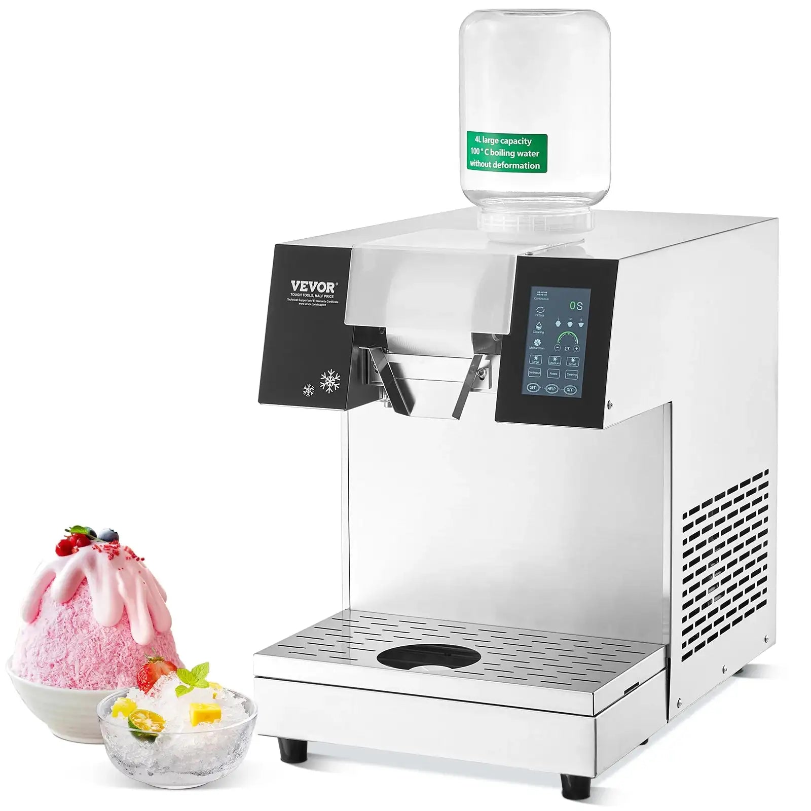 Commercial Snow Cone Maker Ice Machine Air Cooled United States