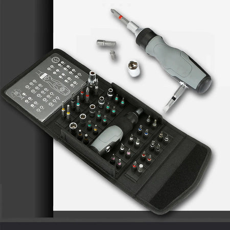 Ratchet Screwdriver Set Magnetic Hexagon Wrench &ndash; Multidirectional Vanadium Steel Repair Tools