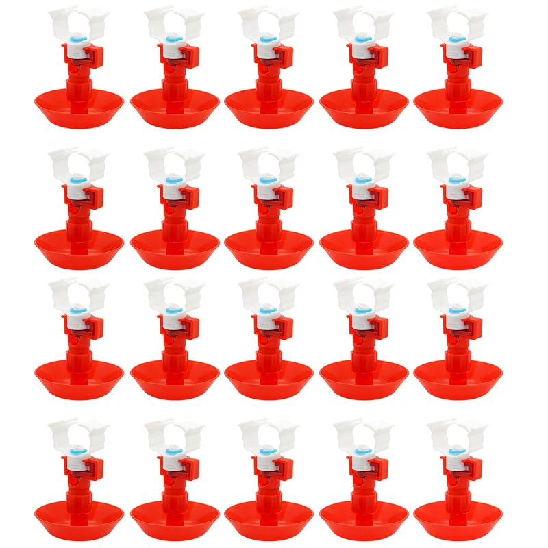Automatic Chicken Water Nipple Drinker &ndash; Easy Hanging Setup 20pcs