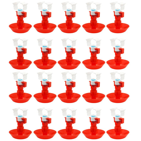 Automatic Chicken Water Nipple Drinker &ndash; Easy Hanging Setup 20pcs