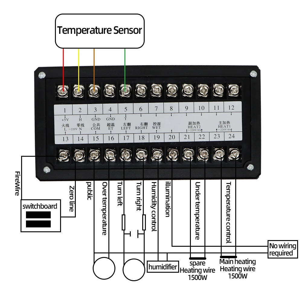 XM-18S Egg Incubator Controller &ndash; Automatic Climate Control