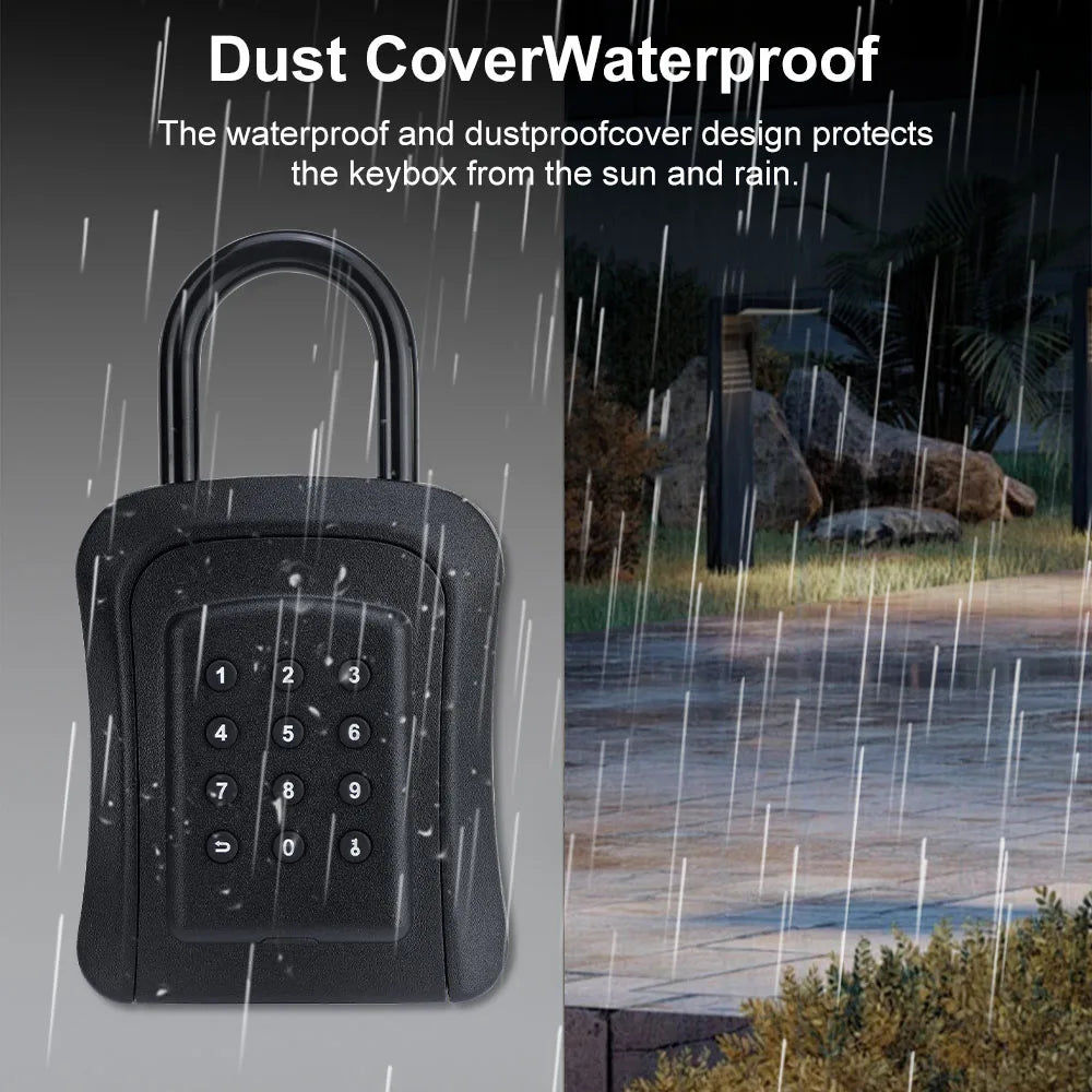 TTLock K01C Bluetooth Smart Padlock - IP65 Waterproof