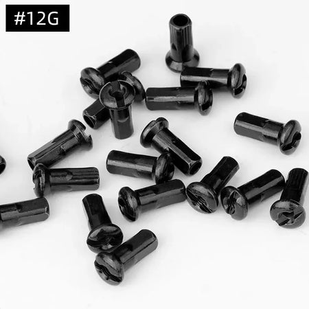 Brass Spoke Nipples Set &ndash; Durable Copper Construction for MTB and Road Bikes