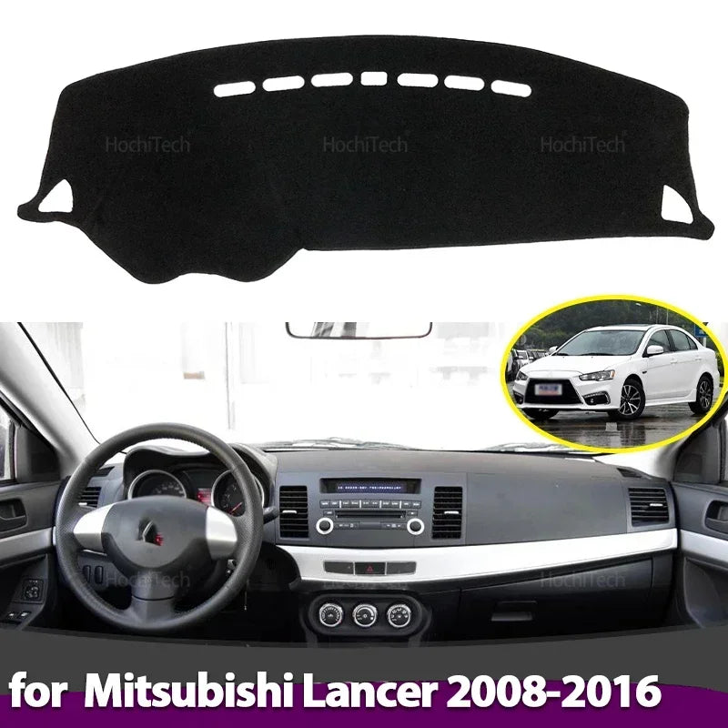 Instrumentu paneļa paklājs pret slīdēšanu Mitsubishi Lancer EVO X Galant Fortis