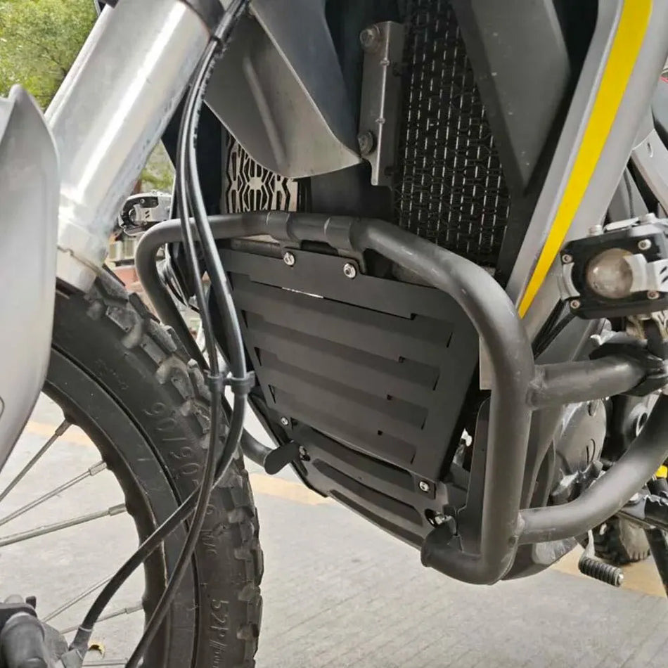 VOGE 300 R Copertura Motore Ventola Protettore e Parafreddo per Modelli Rally, Nero Argento