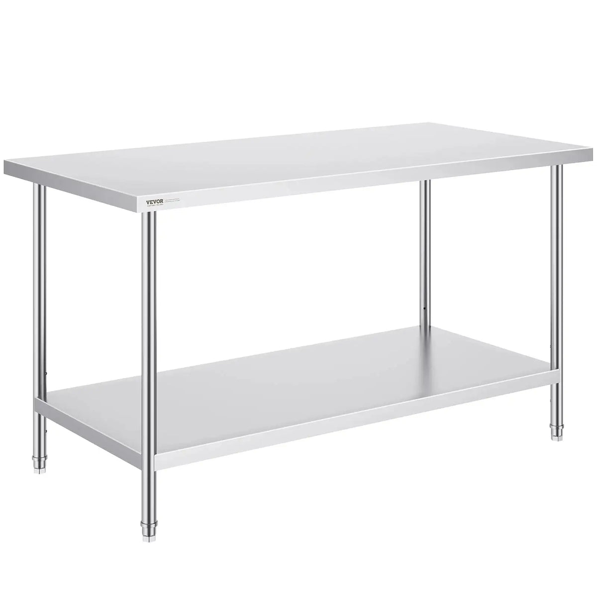 Heavy Duty Prep Table Stainless Steel With Adjustable Height