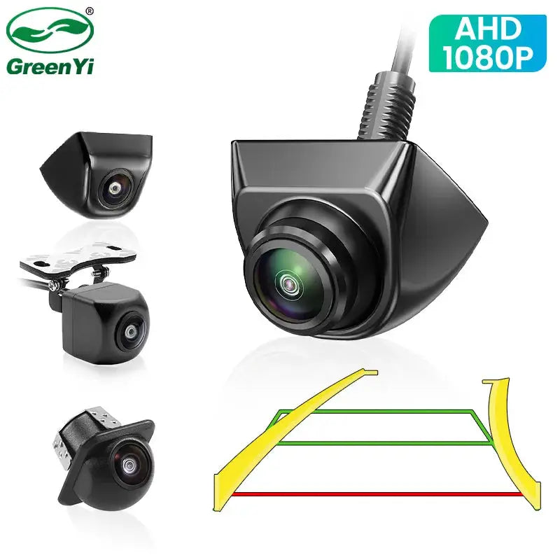 AHD 1080P Rear View Camera With Dynamic Guideline And Night Vision by InterCyprus Trading Ltd