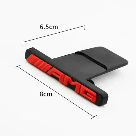 Premium Car Hood Grill Emblem Badge for Mercedes Benz AMG Models - Fits GLA, GLC, GLE, GLS, GT, A, C, E, G Class &amp; More