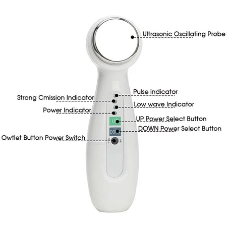 1Mhz Cavitation Ultrasonic Facial Cleaner &ndash; Skin Tightening