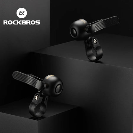 ROCKBROS Alloy Bike Bell with Crisp Sound and Easy Installation
