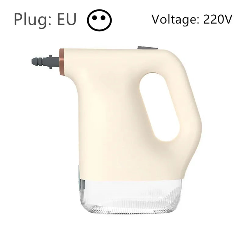 High Pressure Steam Cleaner - JFBONIN Handheld, 1200W, 450ML Beige / 220 V