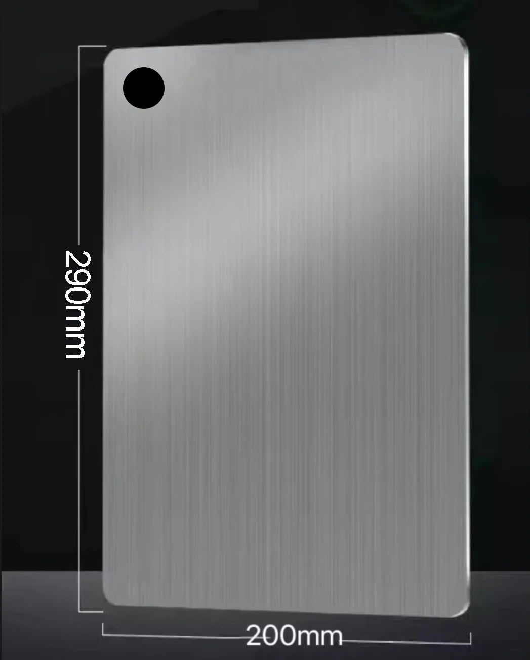 5 Size 304 Stainless Cutting Board - Ultra Antibacterial