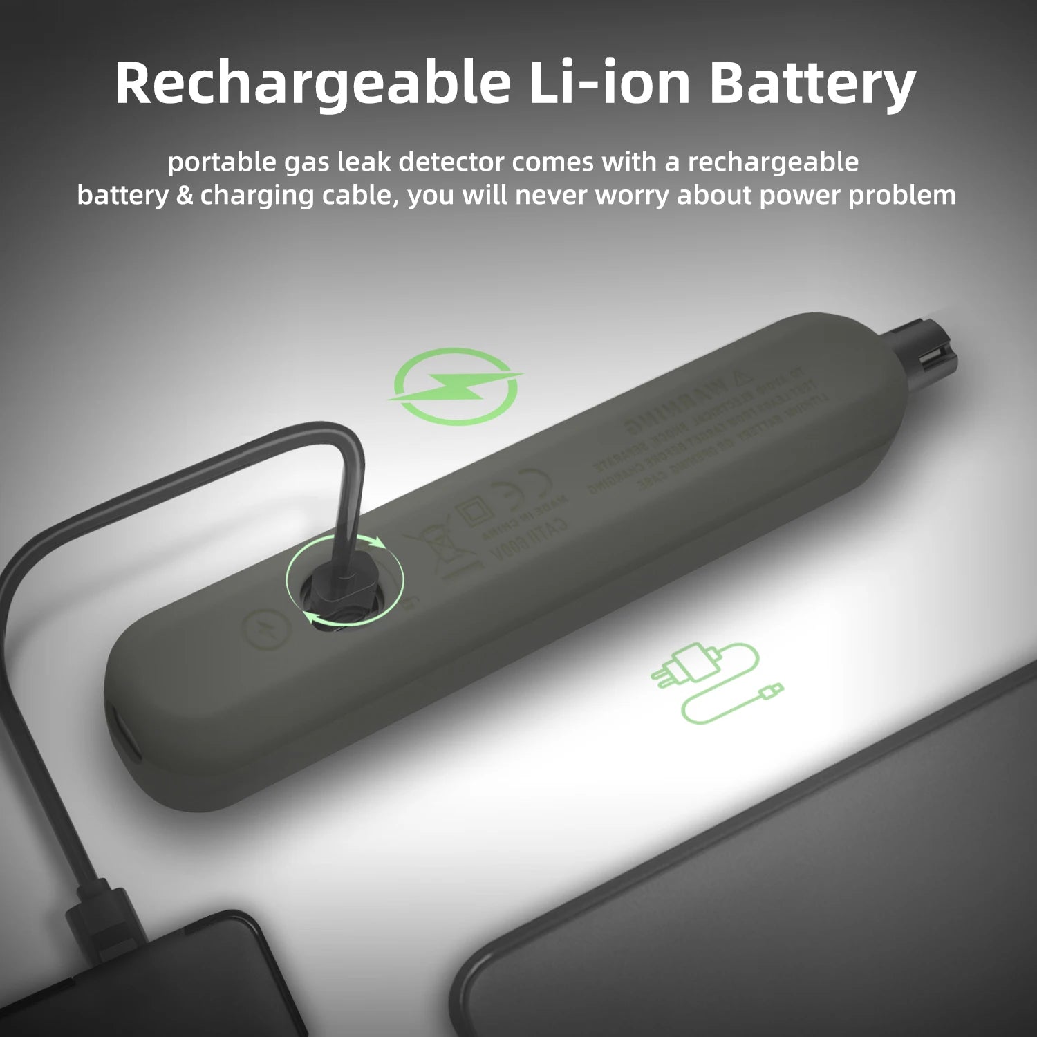 BSIDEC G1 Combustible Gas Detector &ndash; LCD Display, Portable