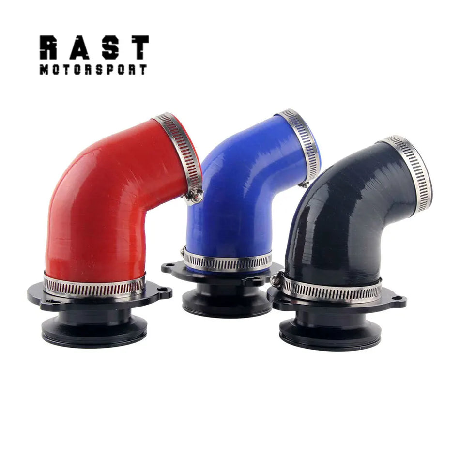 Turbo Muffler Delete Pipe High-Flow Aluminum for Audi A4