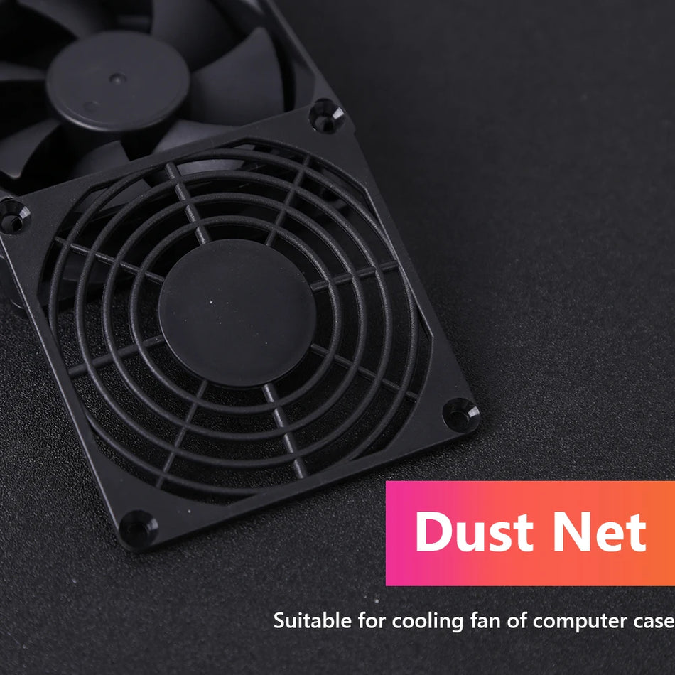 80 120mm PC Kasa Fanı Toz Filtresi Toz Geçirmez Ekran Masaüstü
