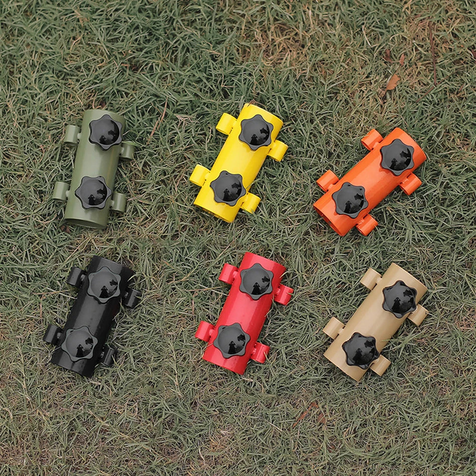 Adjustable Stainless Steel Tent Awning Rod Bracket for Outdoor Adventures