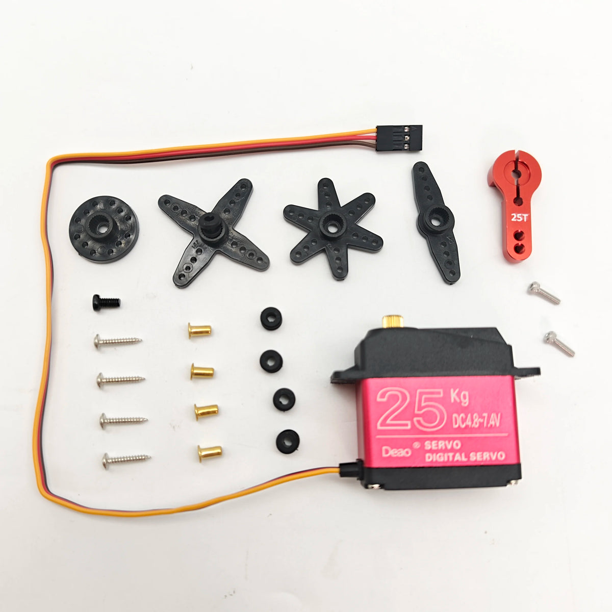 Digital Servo 35KG &ndash; Exceptional Torque Performance 1x25kg 270Degree Arm