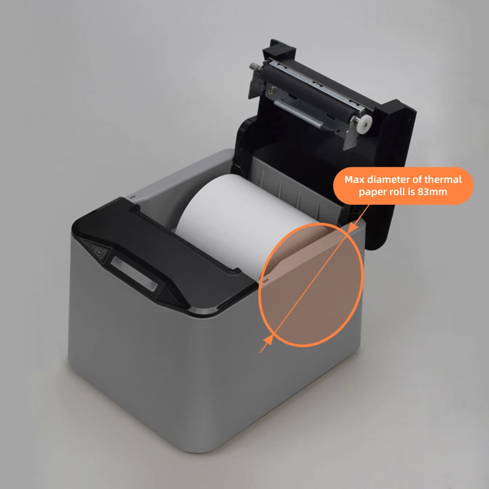 HZTZ 80mm Thermal Receipt Printer H-Z870 &ndash; Automatic Cutter