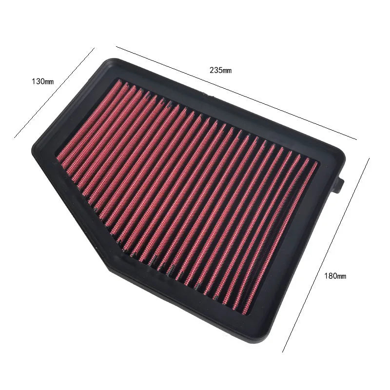 Didelio pralaidumo oro filtras Honda Civic IX 1.8L L4 ir Acura ILX 2.0L L4 varikliams, našumo atnaujinimas