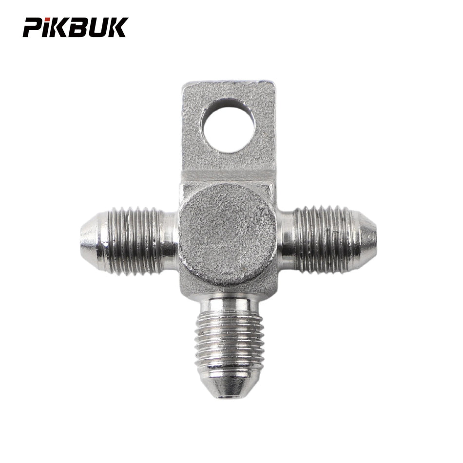 SS304 Stainless Steel 3AN 3-Way Tee Brake Hose Fitting by InterCyprus Trading Ltd
