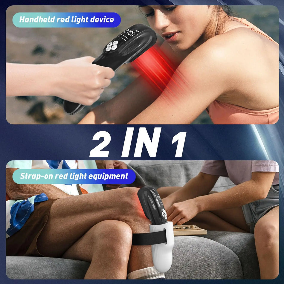 Χειροκίνητη Συσκευή Θεραπείας με Λέιζερ Με 4x808nm Και 12x650nm IR Για Ανακούφιση Από Πόνο