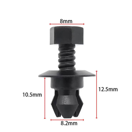 10 Pack 3C0853934 Push Rivet Clips for VW Passat Audi Q5 by InterCyprus Trading Ltd