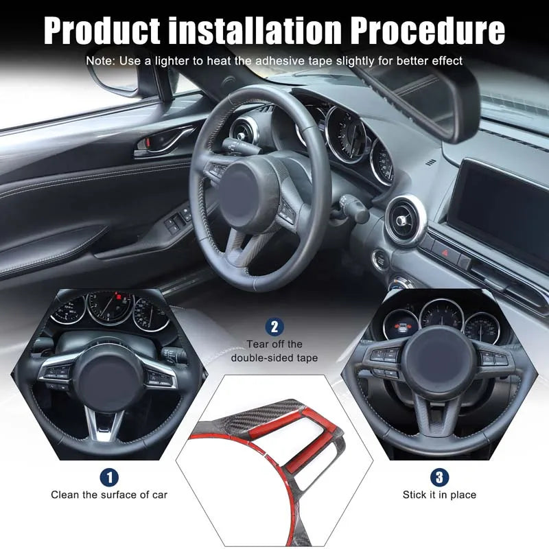 Reaalne süsinikkiust rooliraam Mazda MX5 ND 2016 2025