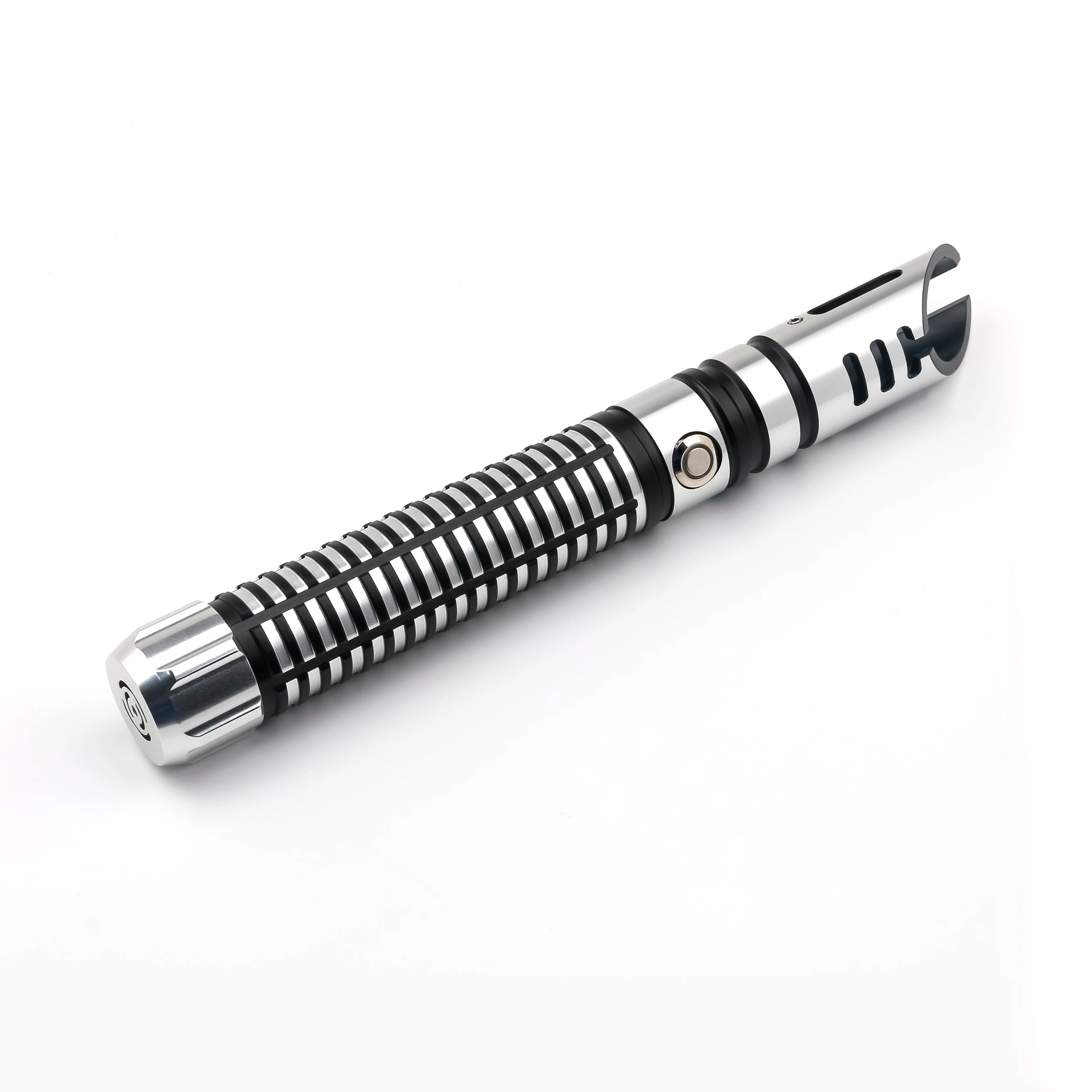 SaberFeast Metal Lightsaber Empty Hilt for DIY Jedi Cosplay E31 black