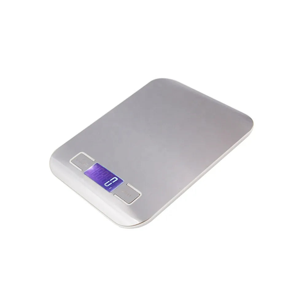 5KG 1g Stainless Steel Kitchen Scale &ndash; 1g Precision Silver